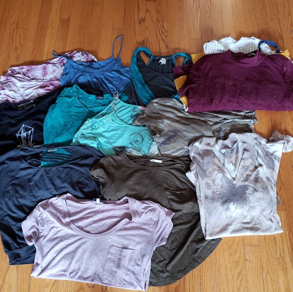15 spring/summer shirts bundle